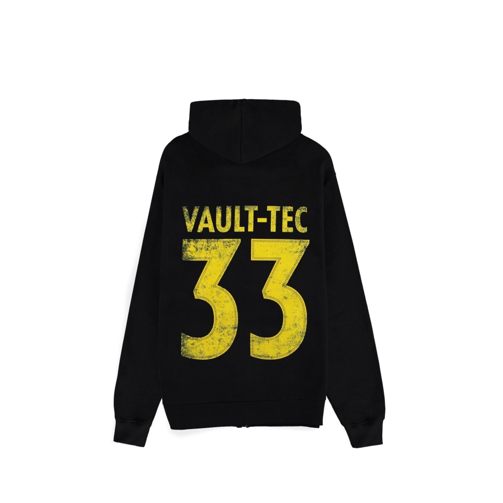 Fallout - Vault 33 - Vault Tec Vest met capuchon - Zwart
